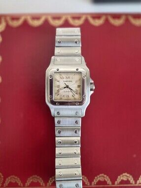 Cartier Santos Large Recent Full Service